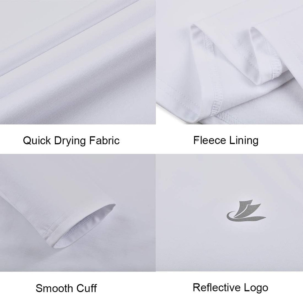 Youth Boys Compression Thermal Shirt Long Sleeve Fleece Baselayer Soccer Baseball Undershirt